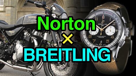 Norton × BREITLING コラボモデル！新作プレミエB01が伝説の 